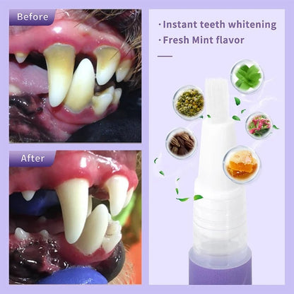 QIAWI™ Pet Oral Repair Gel  – Freshen Your Pet’s Breath & Improve Gum Health Fast!